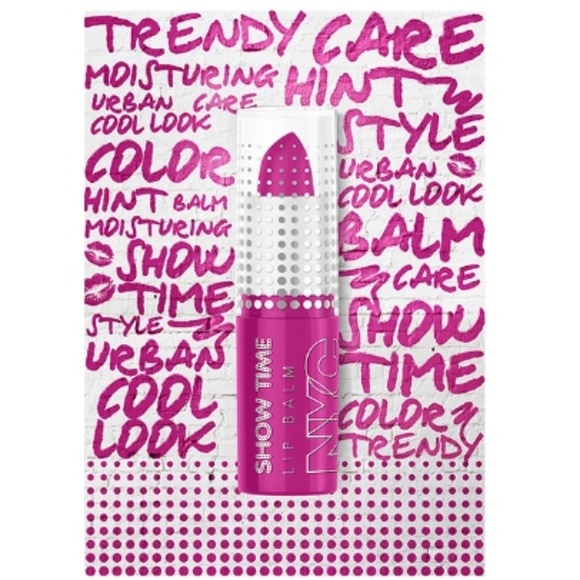 NYC Show Time Lip Balm In Vogue Red - Picture 2 of 4